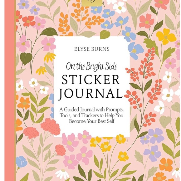 Elyse Burns-Floral Sticker Journal - Picture 1 of 7